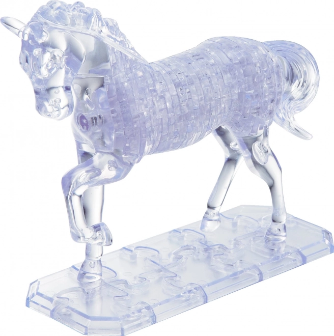 3D Crystal puslespil Hest 100 stykker