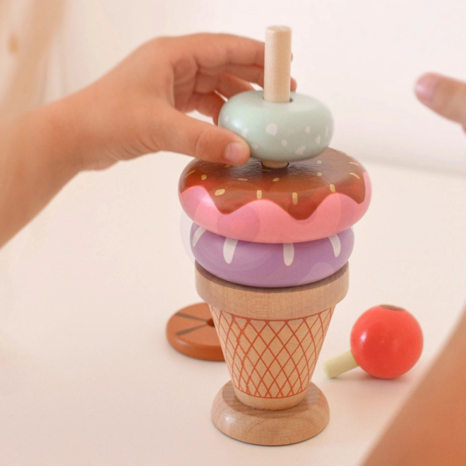 Woopie Green træis Montessori isbutik