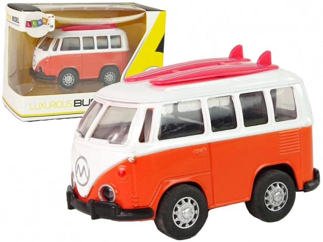 Miniature metal turistbus