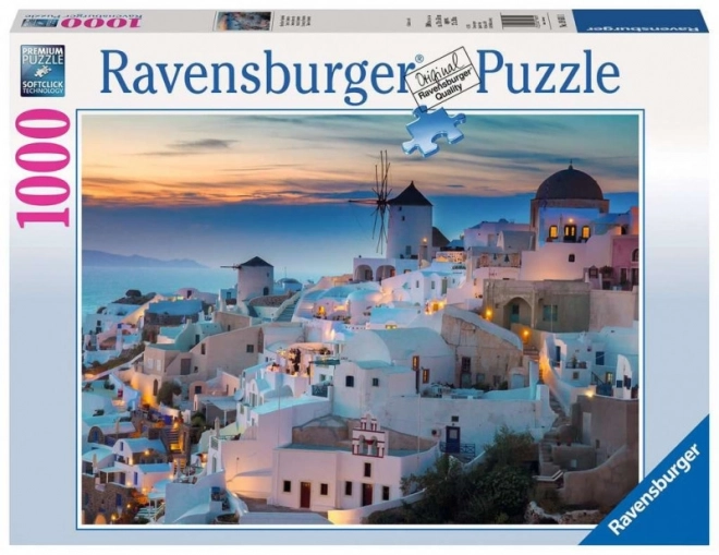 Puslespil Aften i Santorini 1000 stk Ravensburger