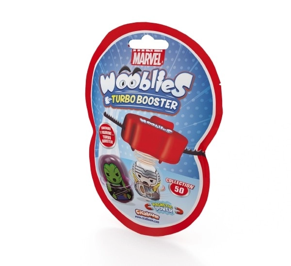 Wooblies magnetiske figurer med turbo affyrer - 4 cm