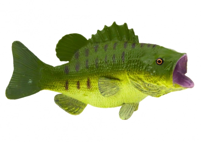 Fiskefigur aborre grøn 11 cm Dyr fra verden