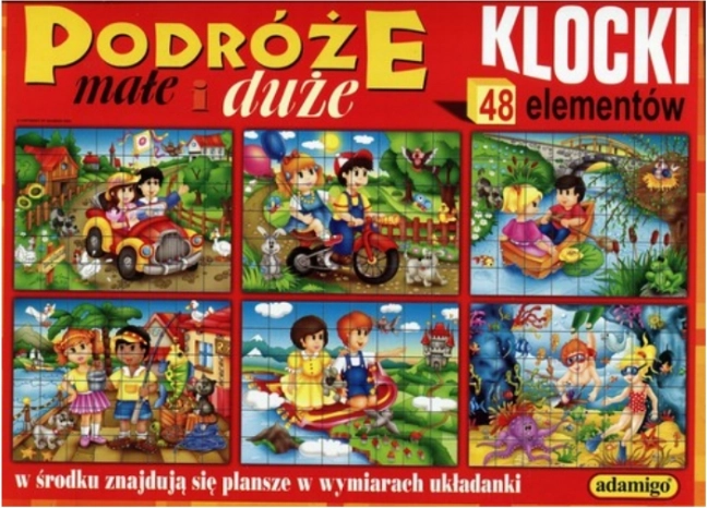 Billedklodser Rejse for to – 48 klodser
