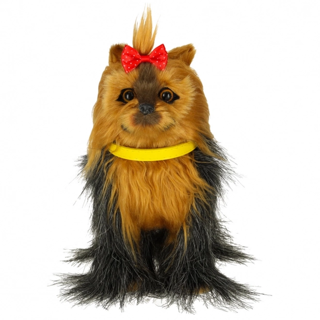 Interaktiv plysbamse Yorkie-hund