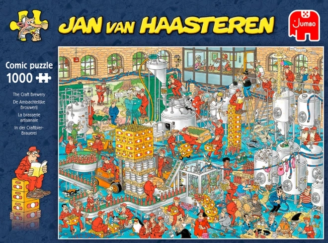 Puslespil Håndværksbryggeri 1000 brikker af Jan van Haasteren