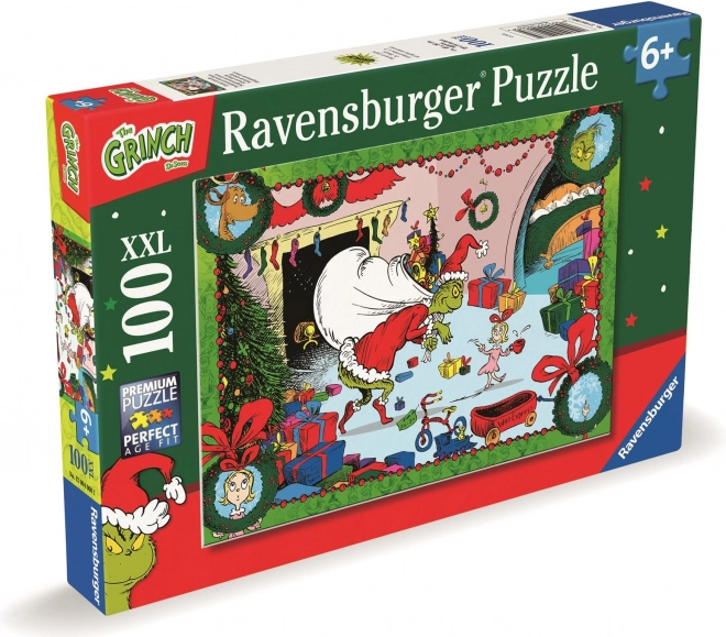 Grinch puslespil 100 brikker