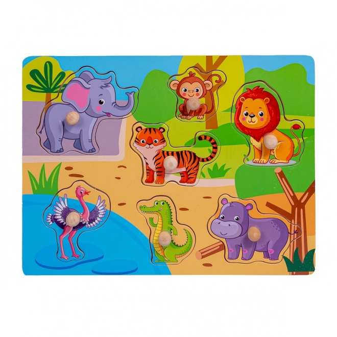 Træpuslespil ZOO