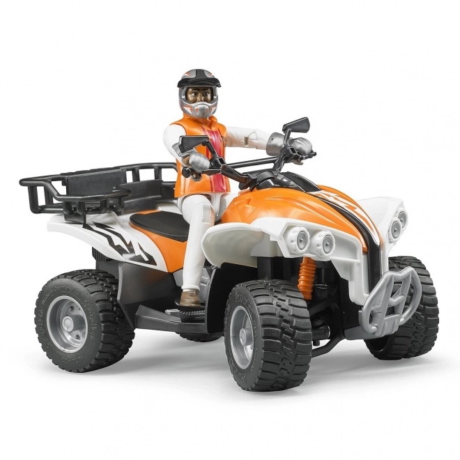 Bruder BWORLD ATV med fører