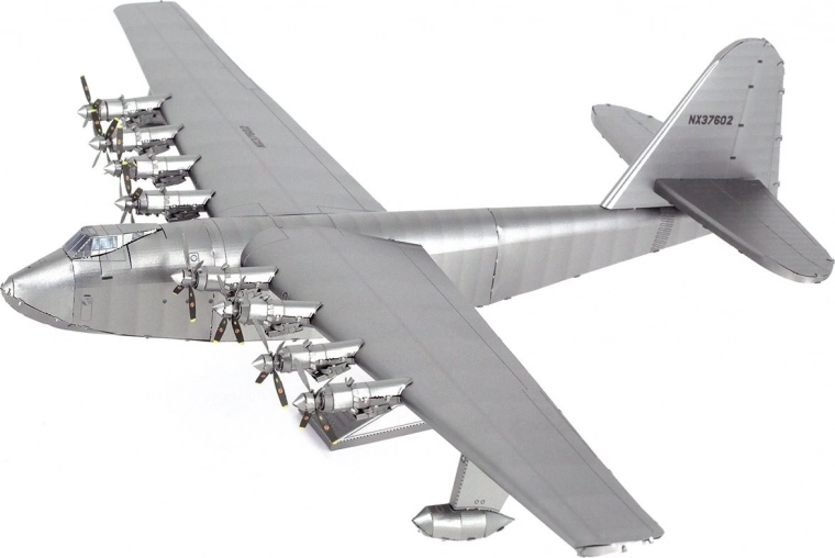 Realistisk metalmodel med lasergravering
