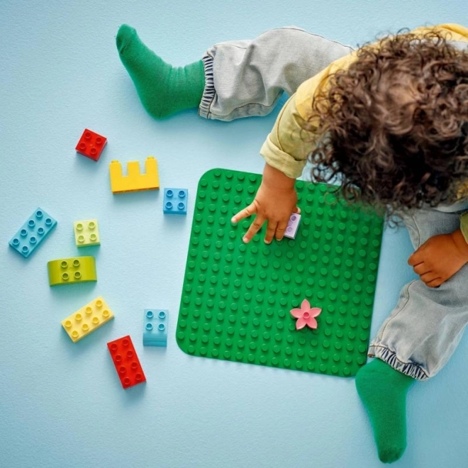 Lego Duplo grønt byggeplade