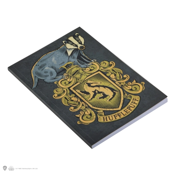 Harry Potter linjeret notesblok Hufflepuff