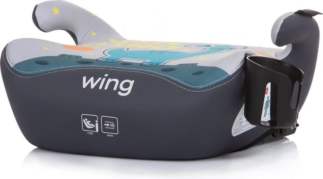 CHIPOLINO Siddepude Wing i-Size 125-150cm Isofix, Space Dino