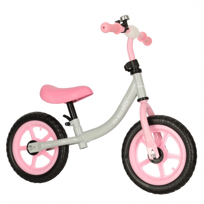 Børnecykel - løbecykel Trike Fix Balance – Hvid-lyserød