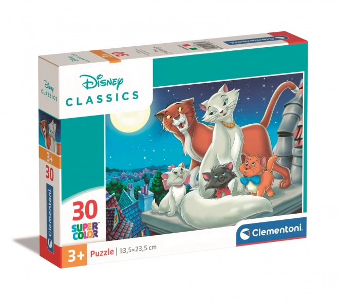 Puslespil Disney Aristocats 30 brikker