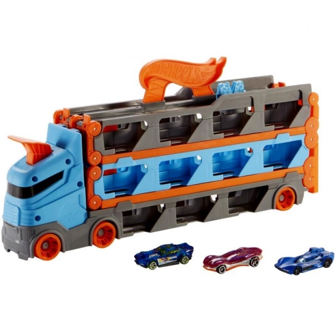 Hot Wheels racerbærer 2-i-1