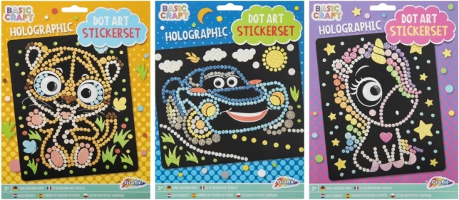 Grafix Mosaic-billede Enhjørning – holografisk