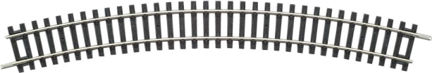 Buet spor PIKO H0 R3, 30°, radius 484 mm