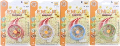 Metal-yo-yo med emoji-motiv