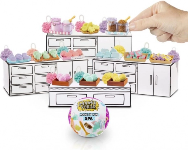 Mini spa-tilbehør, som du selv samler