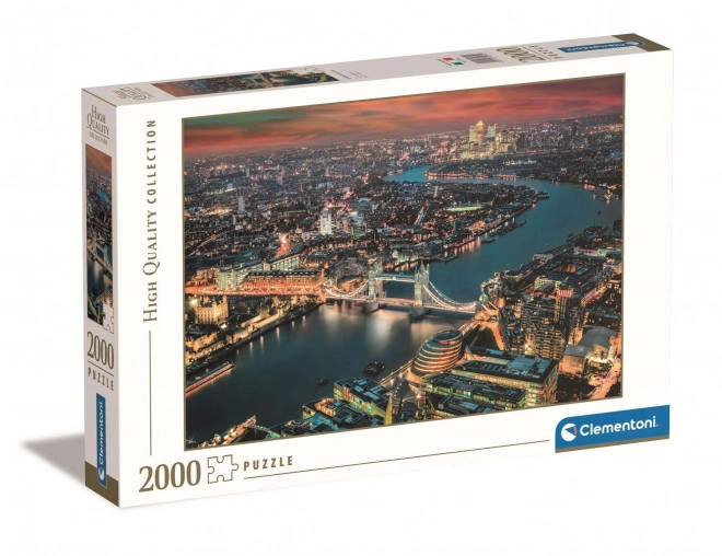 Puslespil 2000 brikker Londons fugleperspektiv