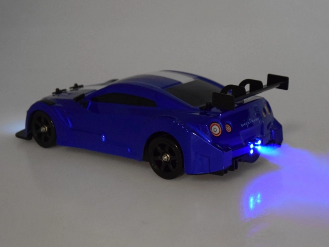 Racer RC bil Drift med rfgeffekt og LED belysning