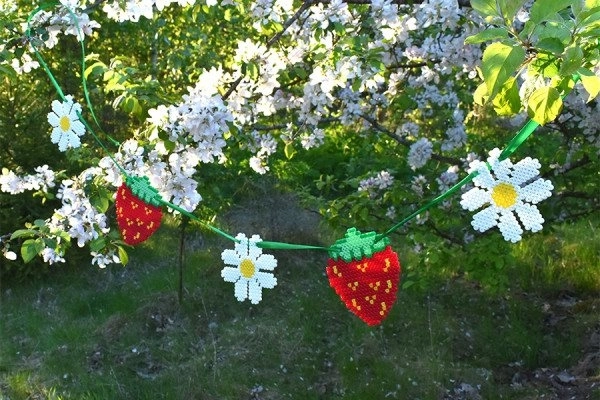 Strygeperler Røde 1000 stk