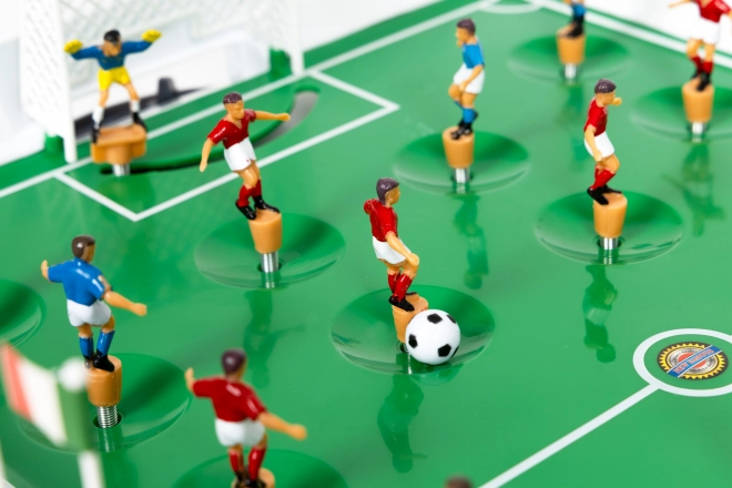Mini bordfodbold på fjedre til 22 spillere