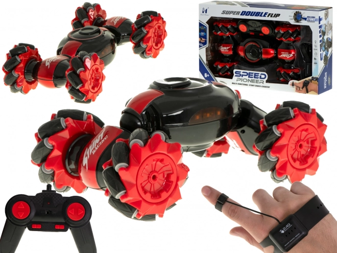 RC stuntbil Speed Pioneer 360 – Rød