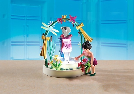 Sæt indenfor butiksvinduedekoration i Playmobil-serien