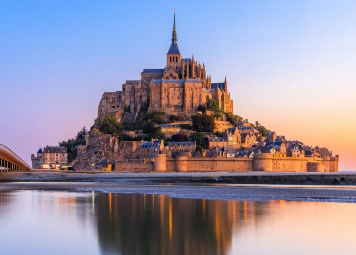 Puslespil Mont-Saint-Michel, Frankrig 500 brikker BLUEBIRD