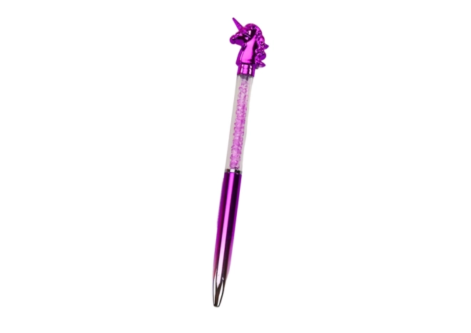 Unicorn-kuglepen med diamanter Unicorn Blå stift 0,7 mm Mix