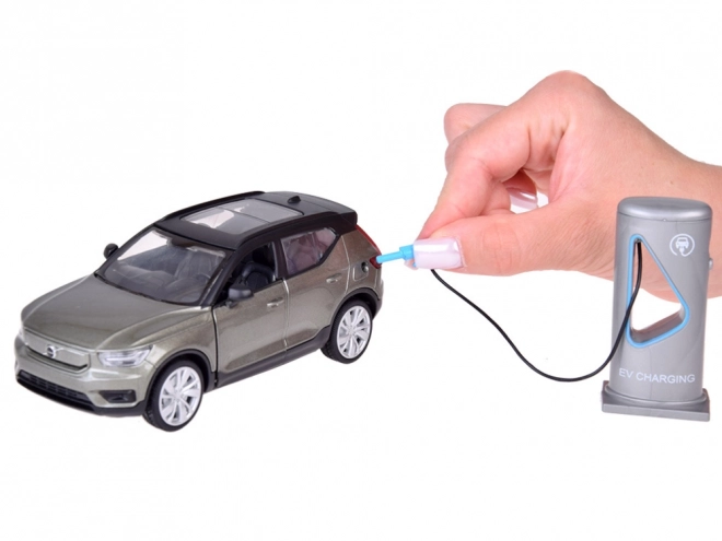 Metal modelbil elektrisk crossover Volvo XC40