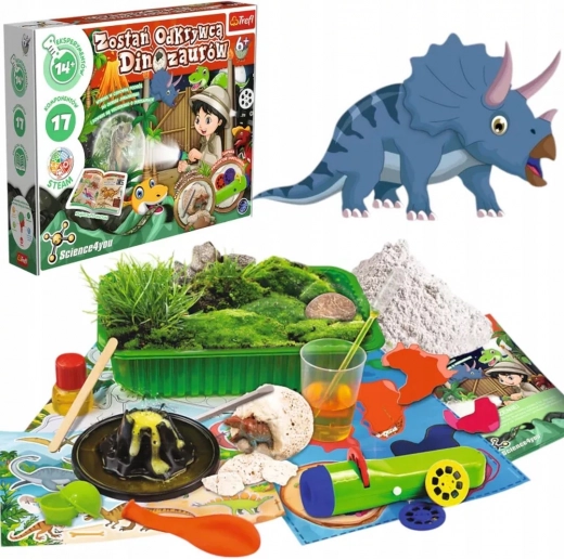 Uddannelsessæt Science4you Bliv Dinosaur-opdager XL