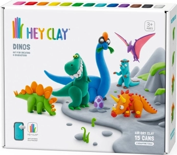Hey Clay dinosaurer – kreativt skum-modellervoks til børn