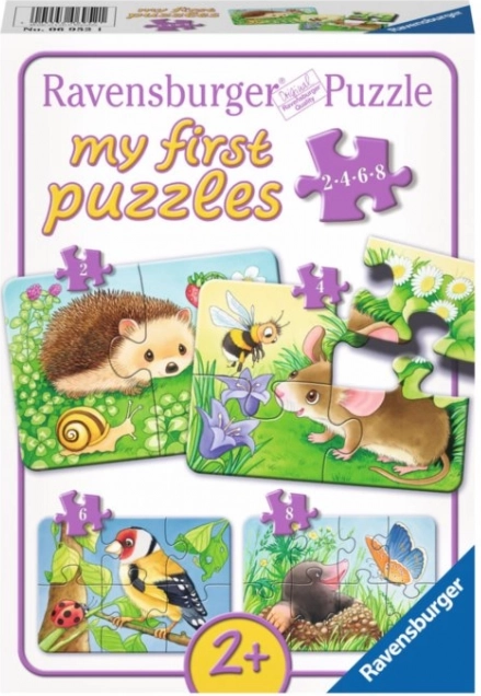 Ravensburger mit første puslespil Dyrene i haven