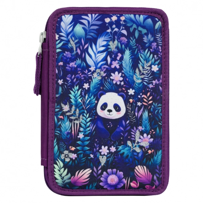BAAGL Skole penal tre-lags Jungle Panda
