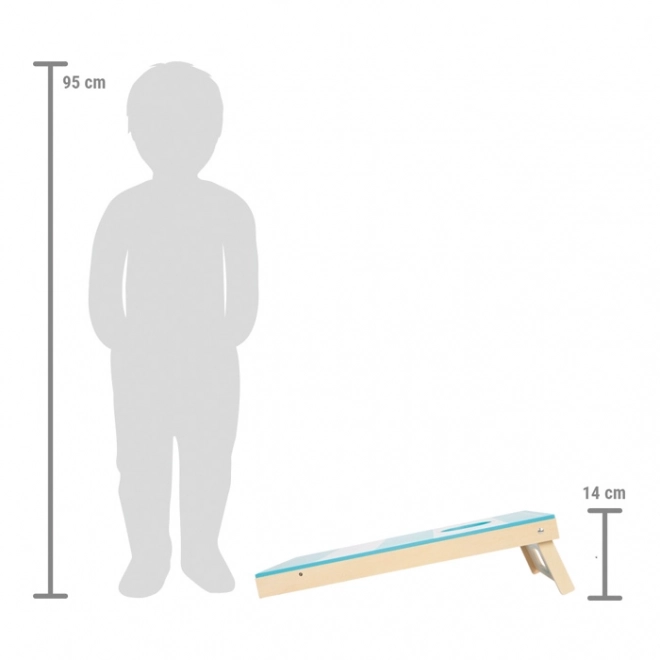 Small foot Spil 2i1 Cornhole og bordhockey Aktiv