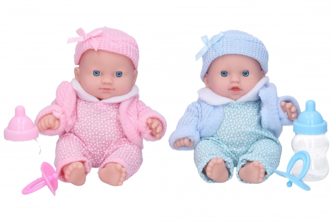 Dukkebaby med tilbehør