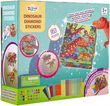 Kreativt sæt Diamantbilleder Dinosaur