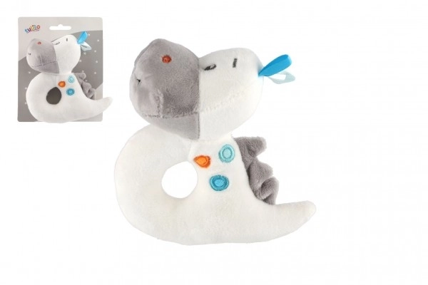 Dinosaur bamserasle 13cm på kort i pose 0+