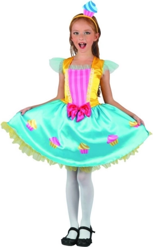 Kjole til karneval - Prinsesse Kage