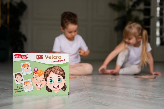 Velcro Puslespil Følelser