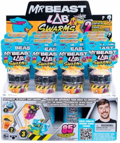 MrBeast Lab – reagensglas med overraskelse 2-pack
