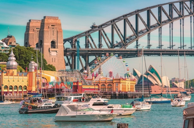 Ravensburger puslespil Sydney 3000 brikker