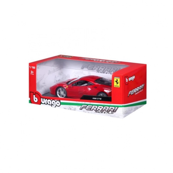 Metalbil Ferrari 488 GTB rød