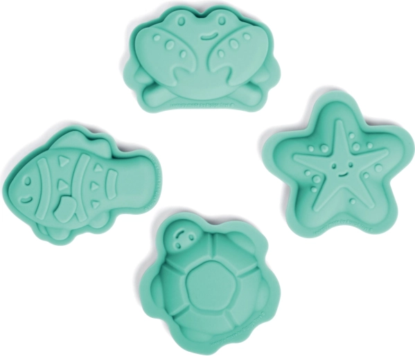 Bigjigs Toys silikone-sandforme i dyreformer