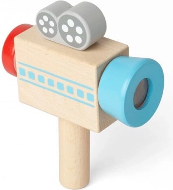 Bigjigs Toys trælegetøjskamera til børn