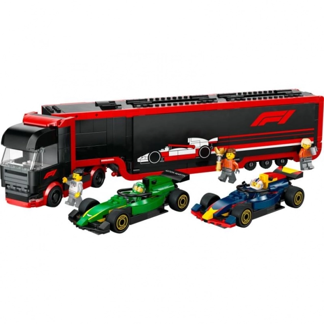 LEGO® City 60445 Lastbil F1® med biler F1® RB20 og AMR24