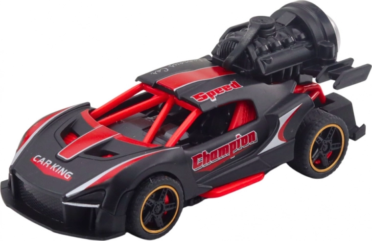 Lys og lyde som ved ægte løb