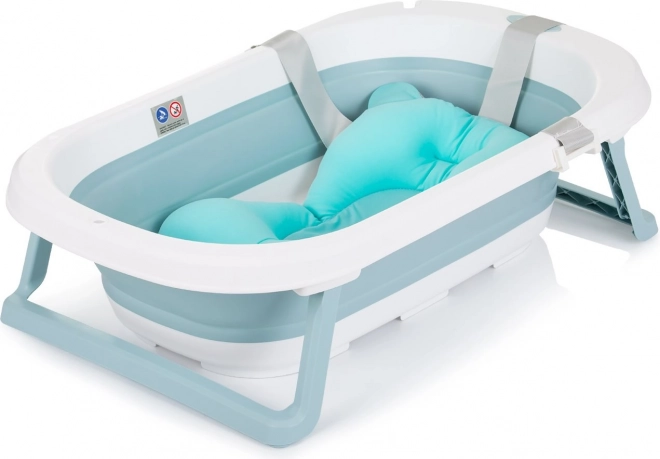 CHIPOLINO Foldbar badekar Isla med bademåtte – blå